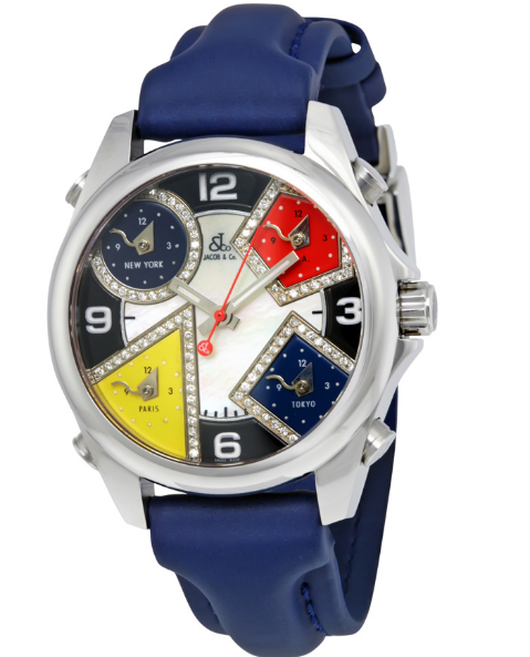Review Jacob & Co Five Time Zone JCM-4DA Replica watch